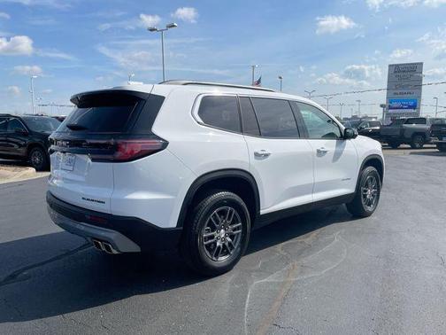 Summit White 2025 GMC Acadia Elevation