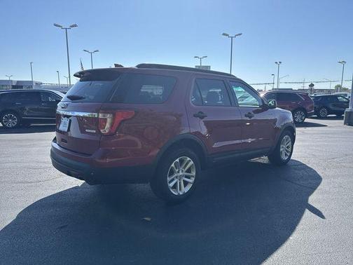Red 2017 Ford Explorer Base
