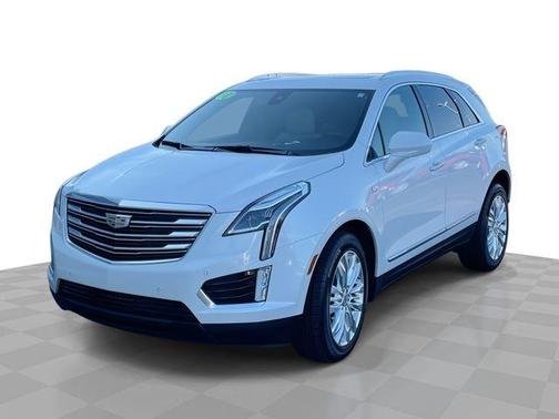 Crystal White Tri-Coat 2018 Cadillac XT5 Premium Luxury