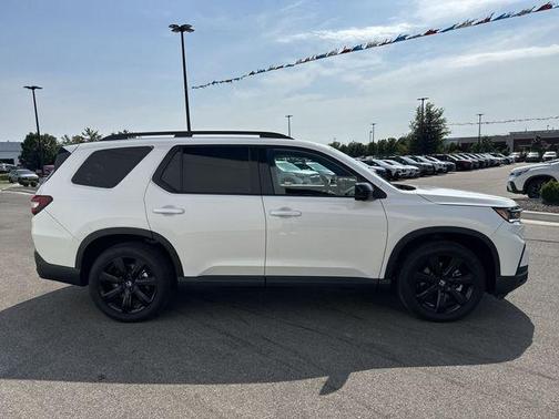 White 2025 Honda Pilot Black Edition