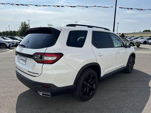 White 2025 Honda Pilot Black Edition