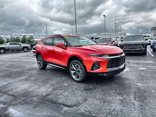 Red 2020 Chevrolet Blazer RS