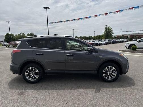 Gray 2016 Toyota RAV4 Hybrid XLE