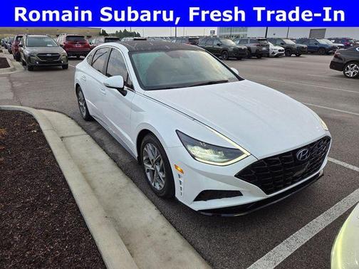 Quartz White 2022 Hyundai SONATA SEL