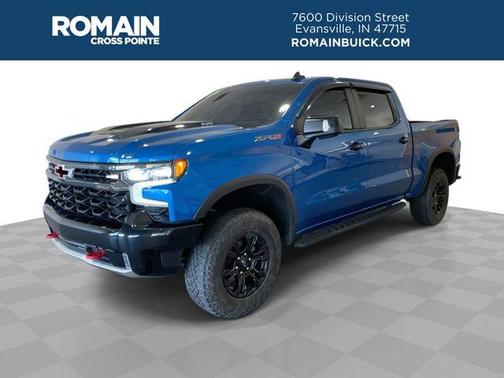 Glacier Blue Metallic 2023 Chevrolet Silverado 1500 ZR2