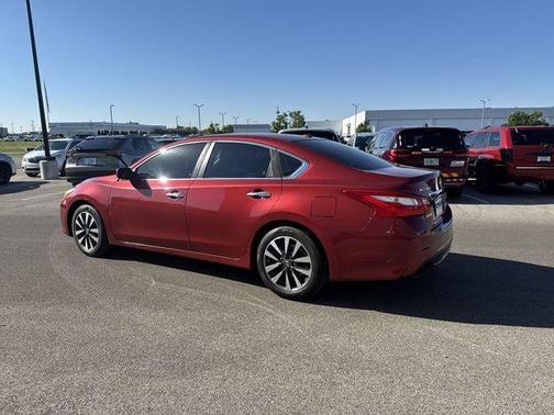 Red 2017 Nissan Altima 2.5 SV