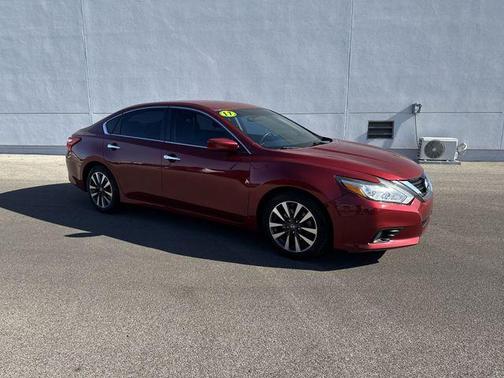 Red 2017 Nissan Altima 2.5 SV