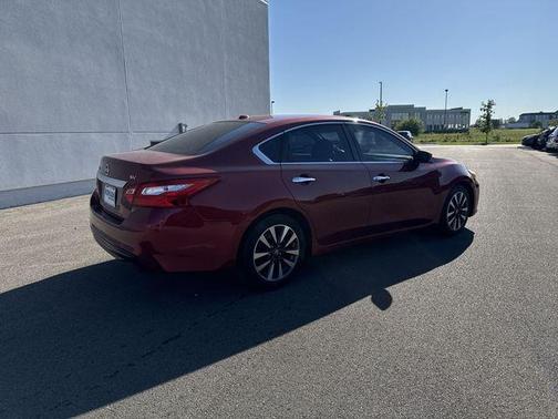 Red 2017 Nissan Altima 2.5 SV