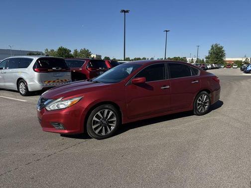 Red 2017 Nissan Altima 2.5 SV
