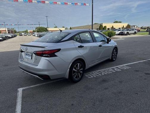 Brilliant Silver Metallic 2024 Nissan Versa S