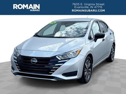Brilliant Silver Metallic 2024 Nissan Versa S