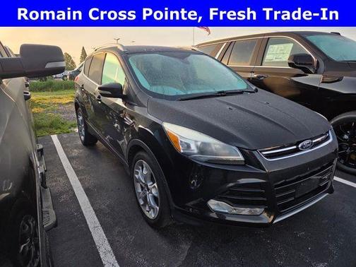Black 2015 Ford Escape Titanium