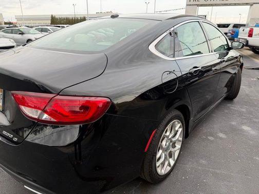 Black Clearcoat 2015 Chrysler 200 C