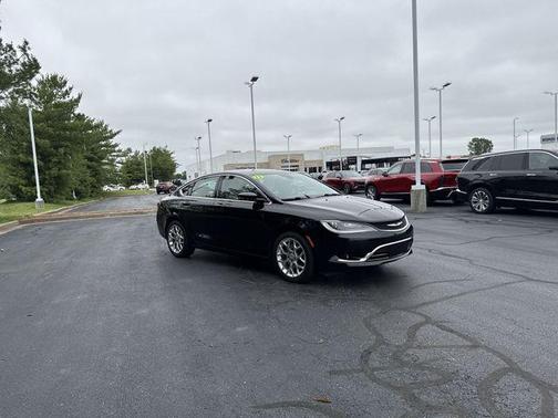 Black Clearcoat 2015 Chrysler 200 C