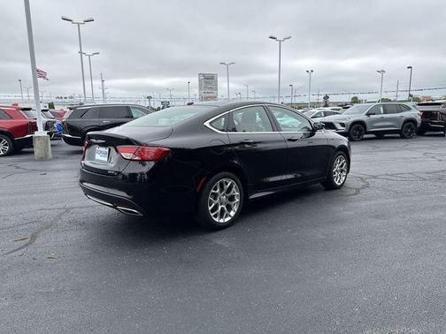 Black Clearcoat 2015 Chrysler 200 C