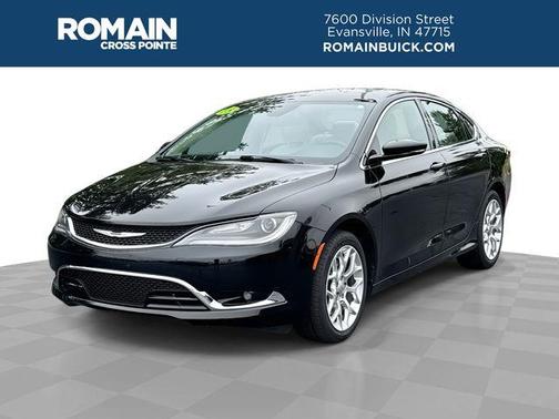 Black Clearcoat 2015 Chrysler 200 C