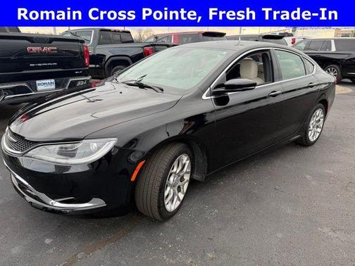 Black Clearcoat 2015 Chrysler 200 C