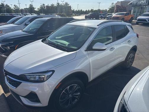White Frost Tri-Coat 2020 Buick Encore GX Select