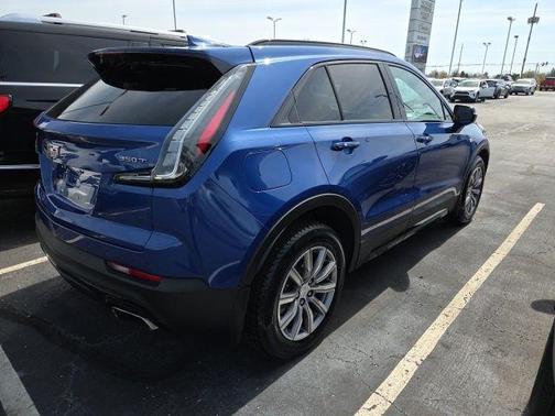 Wave Metallic 2023 Cadillac XT4 Sport
