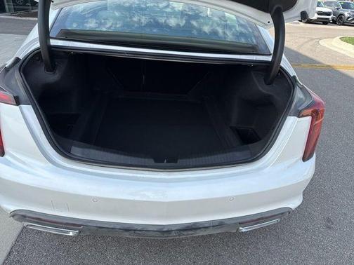 Crystal White Tri-Coat 2024 Cadillac CT5 Luxury RWD