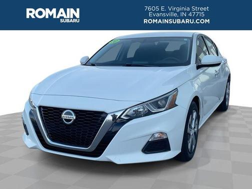 Glacier White 2020 Nissan Altima 2.5 S