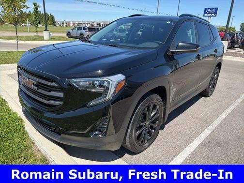 Ebony Twilight Metallic 2021 GMC Terrain SLT