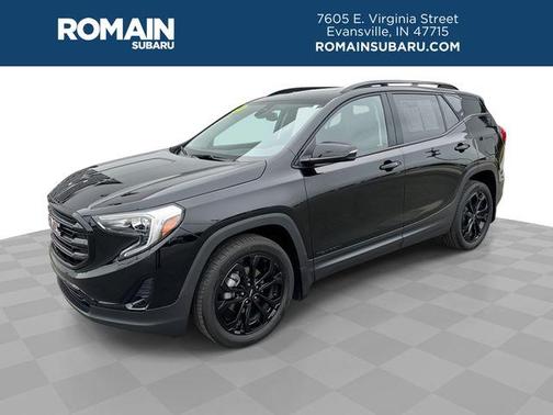 Ebony Twilight Metallic 2021 GMC Terrain SLT