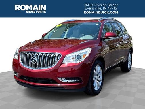 Crimson Red Tintcoat 2017 Buick Enclave Premium