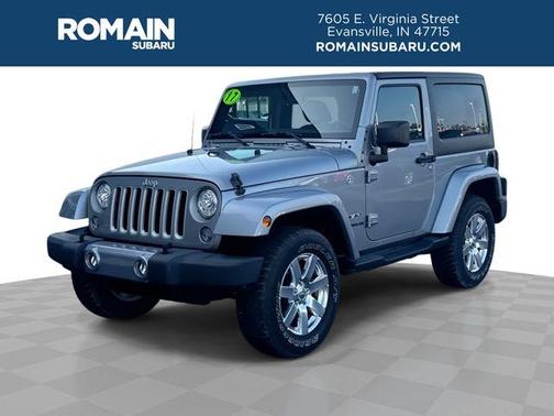 Billet Silver Metallic Clearcoat 2017 Jeep Wrangler Sahara