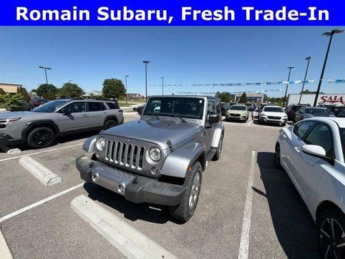 Billet Silver Metallic Clearcoat 2017 Jeep Wrangler Sahara