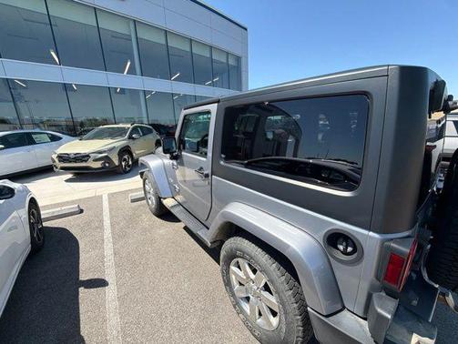 Billet Silver Metallic Clearcoat 2017 Jeep Wrangler Sahara