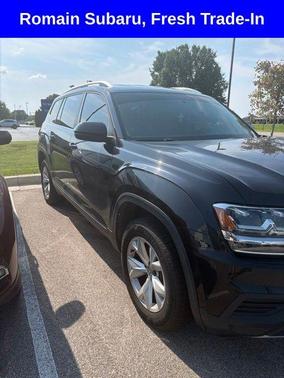 Deep Black Pearl Effect 2018 Volkswagen Atlas 3.6L S