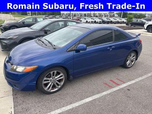 Blue 2008 Honda Civic Si