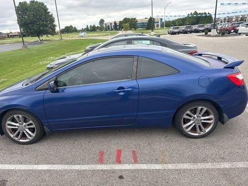 Blue 2008 Honda Civic Si