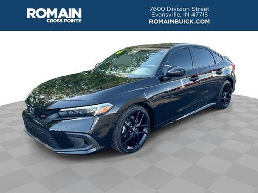 Black 2022 Honda Civic Si Base