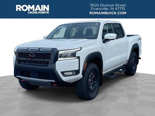Glacier White 2025 Nissan Frontier PRO-4X
