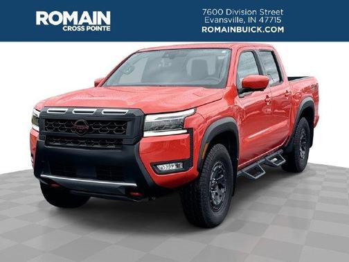 Orange 2025 Nissan Frontier PRO-4X