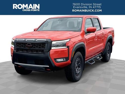 Orange 2025 Nissan Frontier PRO-4X