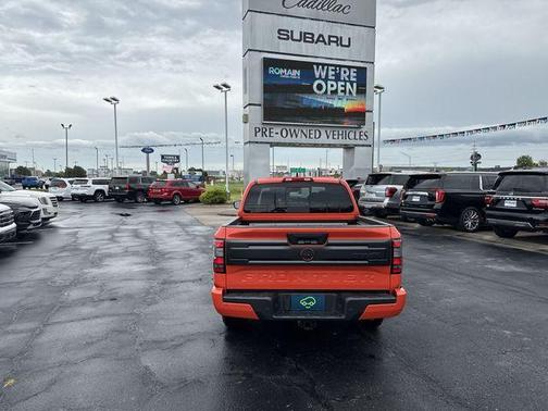 Orange 2025 Nissan Frontier PRO-4X