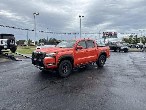 Orange 2025 Nissan Frontier PRO-4X