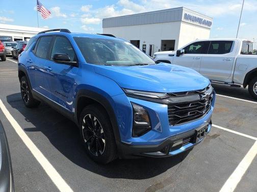 Reef Blue Metallic 2025 Chevrolet Equinox RS