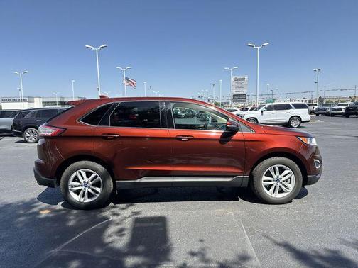 Maroon 2015 Ford Edge SEL