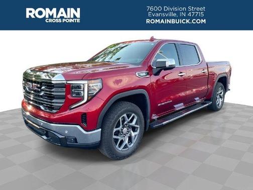 Volcanic Red 2023 GMC Sierra 1500 SLT