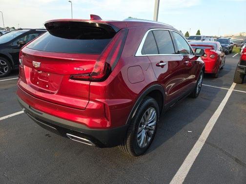Radiant Red 2024 Cadillac XT4 Premium Luxury
