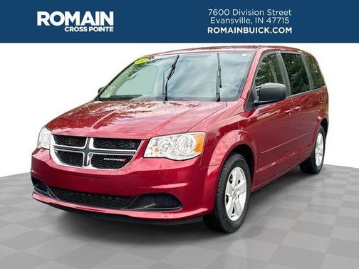 Deep Cherry Red Crystal Pearlcoat 2015 Dodge Grand Caravan AVP/SE