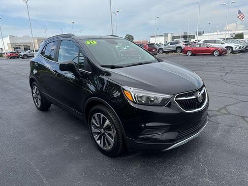 Ebony Twilight Metallic 2021 Buick Encore Preferred