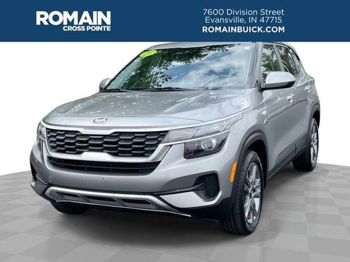 Steel Gray 2021 Kia Seltos LX