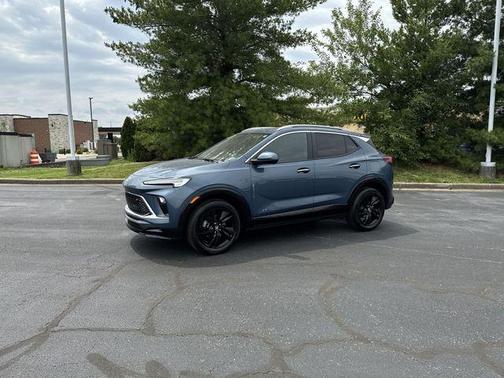 Ocean Blue Metallic 2025 Buick Encore GX Sport Touring