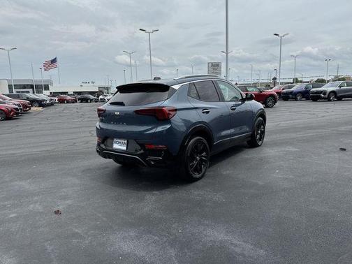 Ocean Blue Metallic 2025 Buick Encore GX Sport Touring