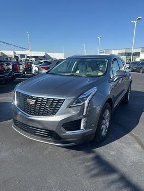 Satin Steel Metallic 2021 Cadillac XT5 Premium Luxury